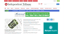 Desktop Screenshot of independenttribune.com